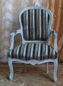 Fauteuil Cabriolet de Style Louis XV